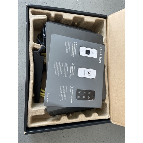 NETGEAR Nighthawk AC2300 R7000P Smart WiFi Router MU-MIMO complete tested - Picture 4 of 10